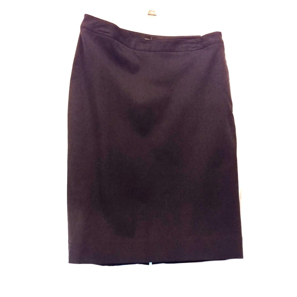 NWOT Moda International Dark Gray Pencil Skirt